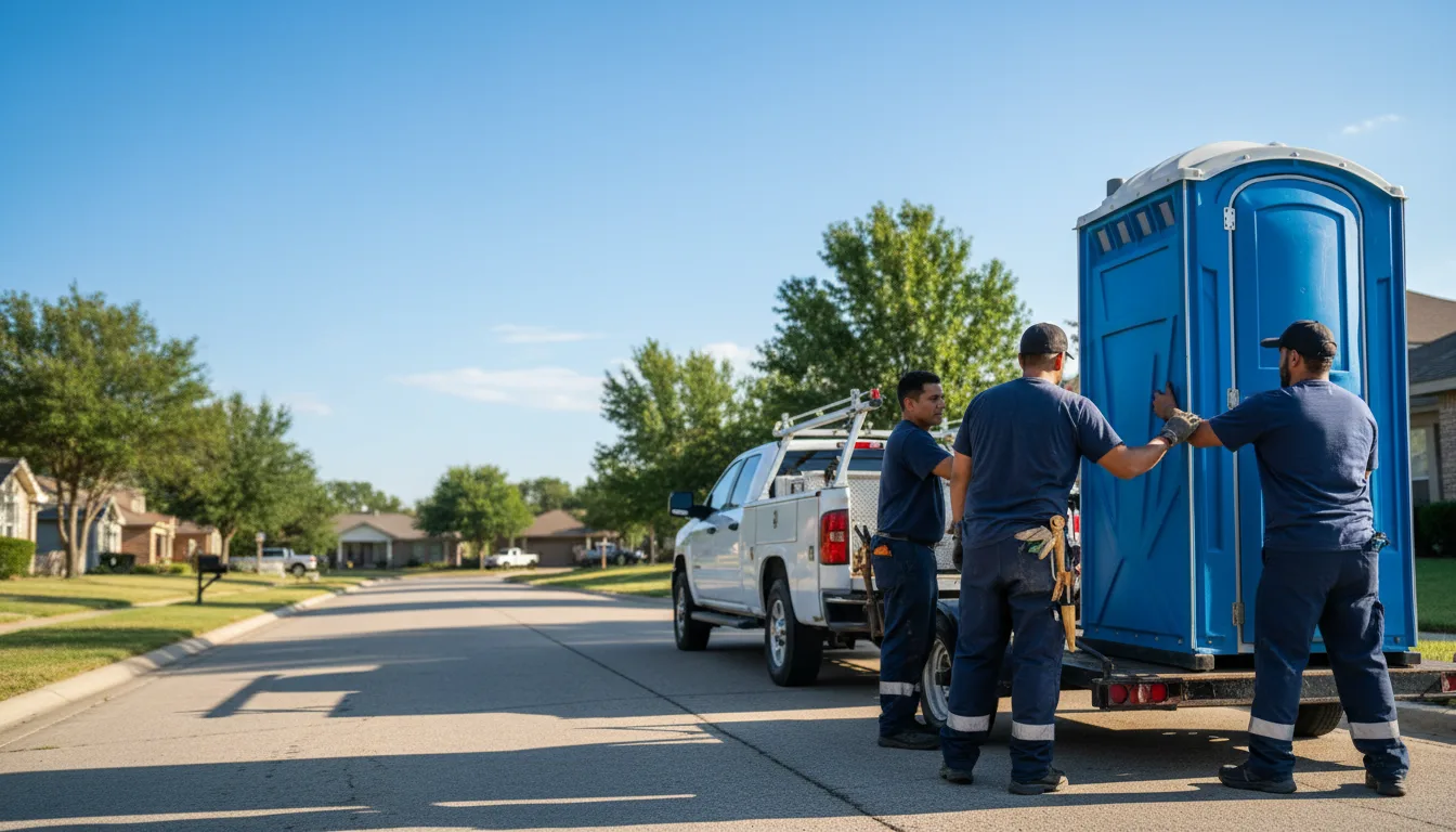 Portable Toilet Rental in Wynnewood, OK near me
